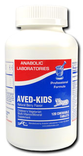 Aved-Kids  Multivitamin Chew Tiger (120)