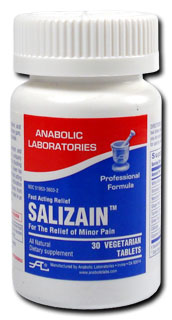 Salizain    Fast,  Natural  Pain Relief Tab